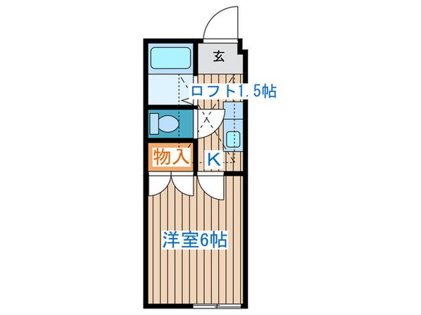 アリス高砂第2の物件間取画像